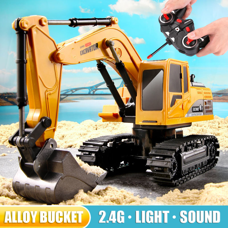 Rc Hobby Excavator - RC Excavator 2.4Ghz 6 Channel 1:24