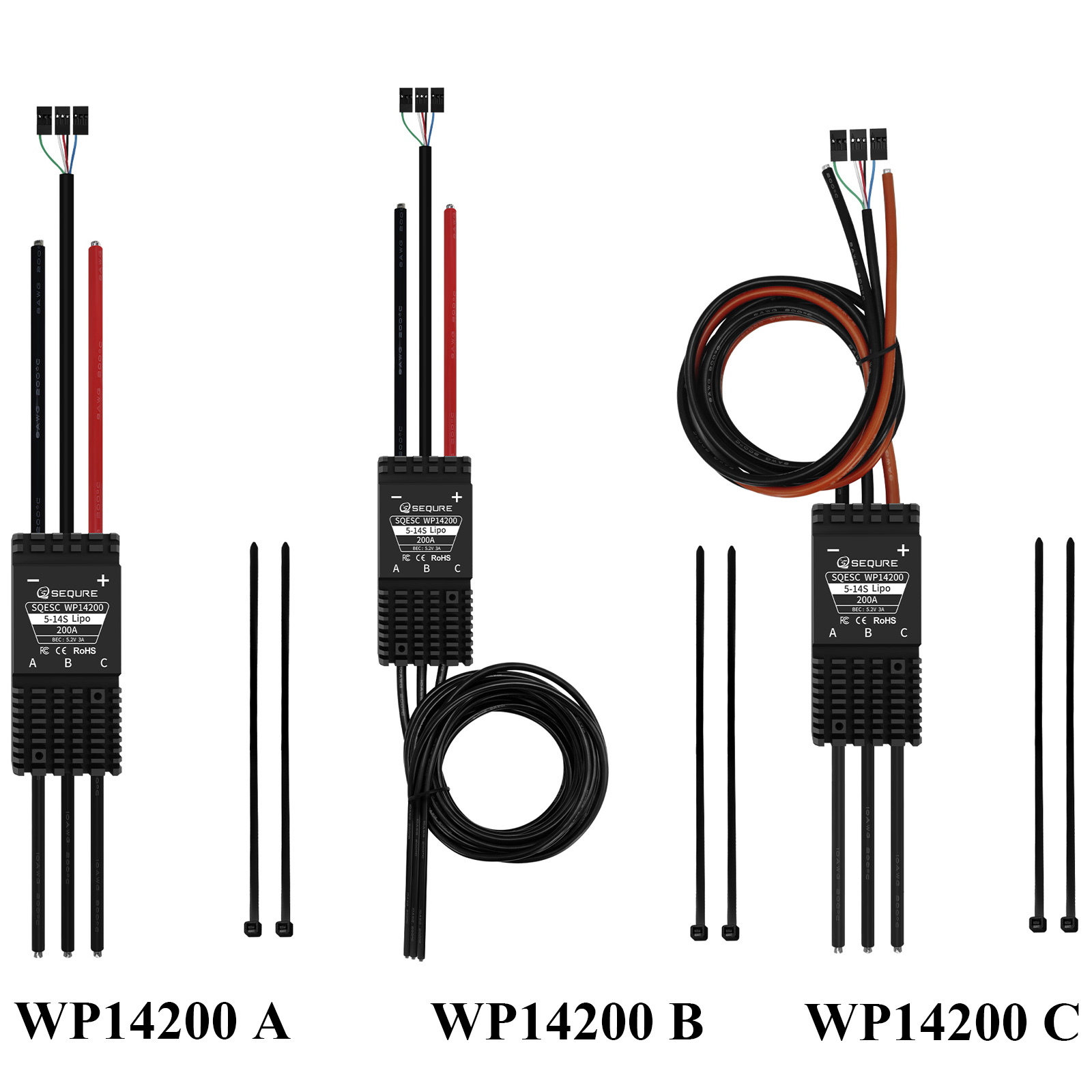 SEQURE WP14200 IP68 Waterproof - Rc Hobby Wire review and price