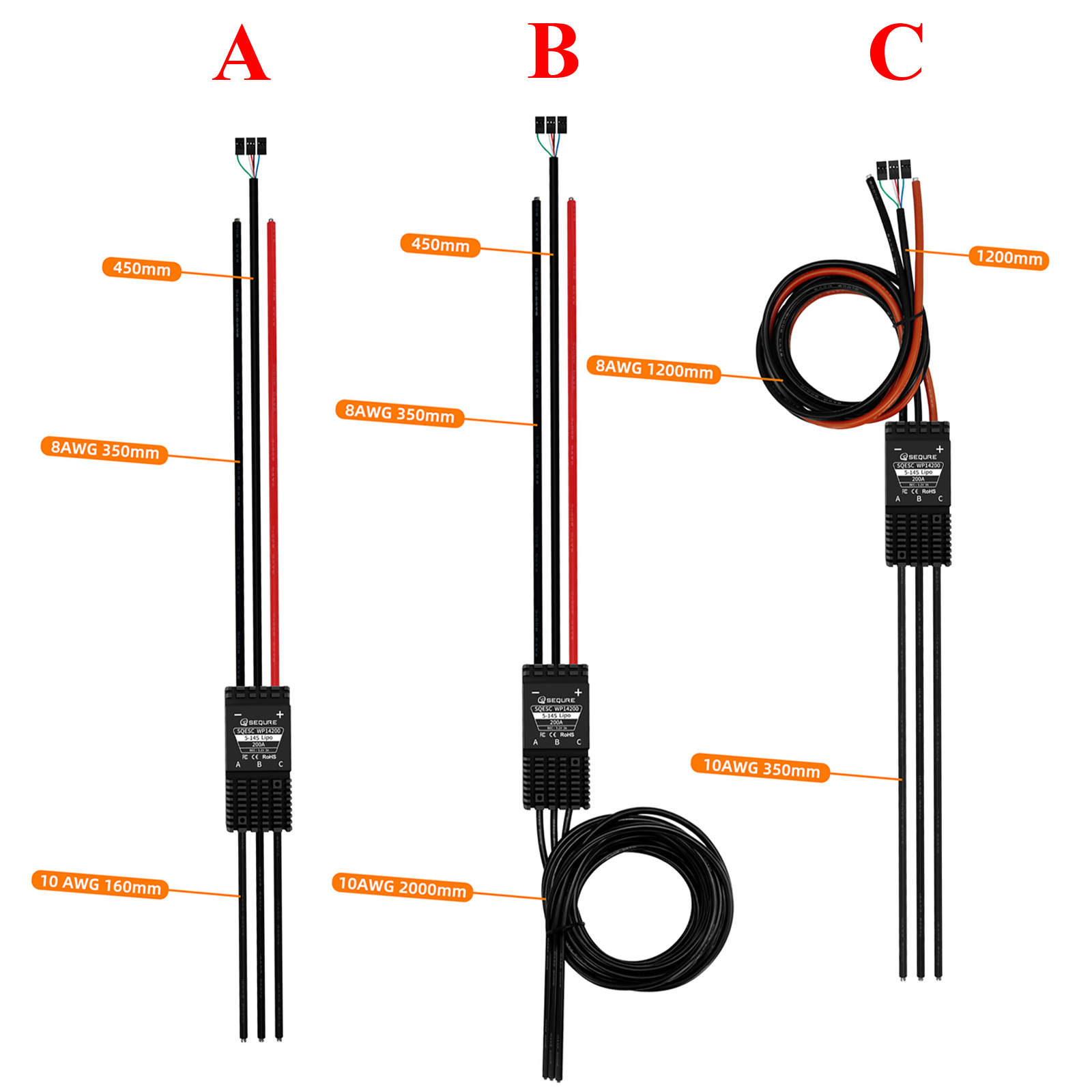 SEQURE WP14200 IP68 Waterproof - Rc Hobby Wire review and price