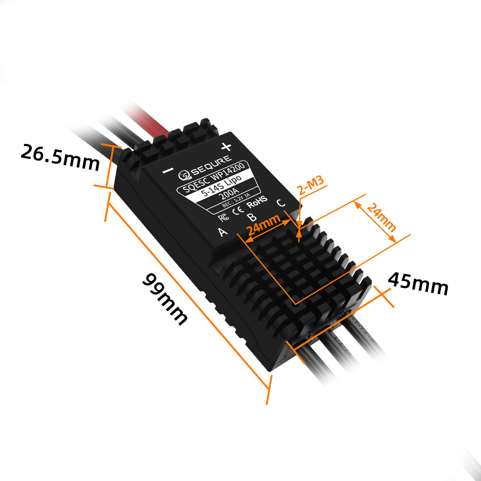 SEQURE WP14200 IP68 Waterproof - Rc Hobby Wire review and price