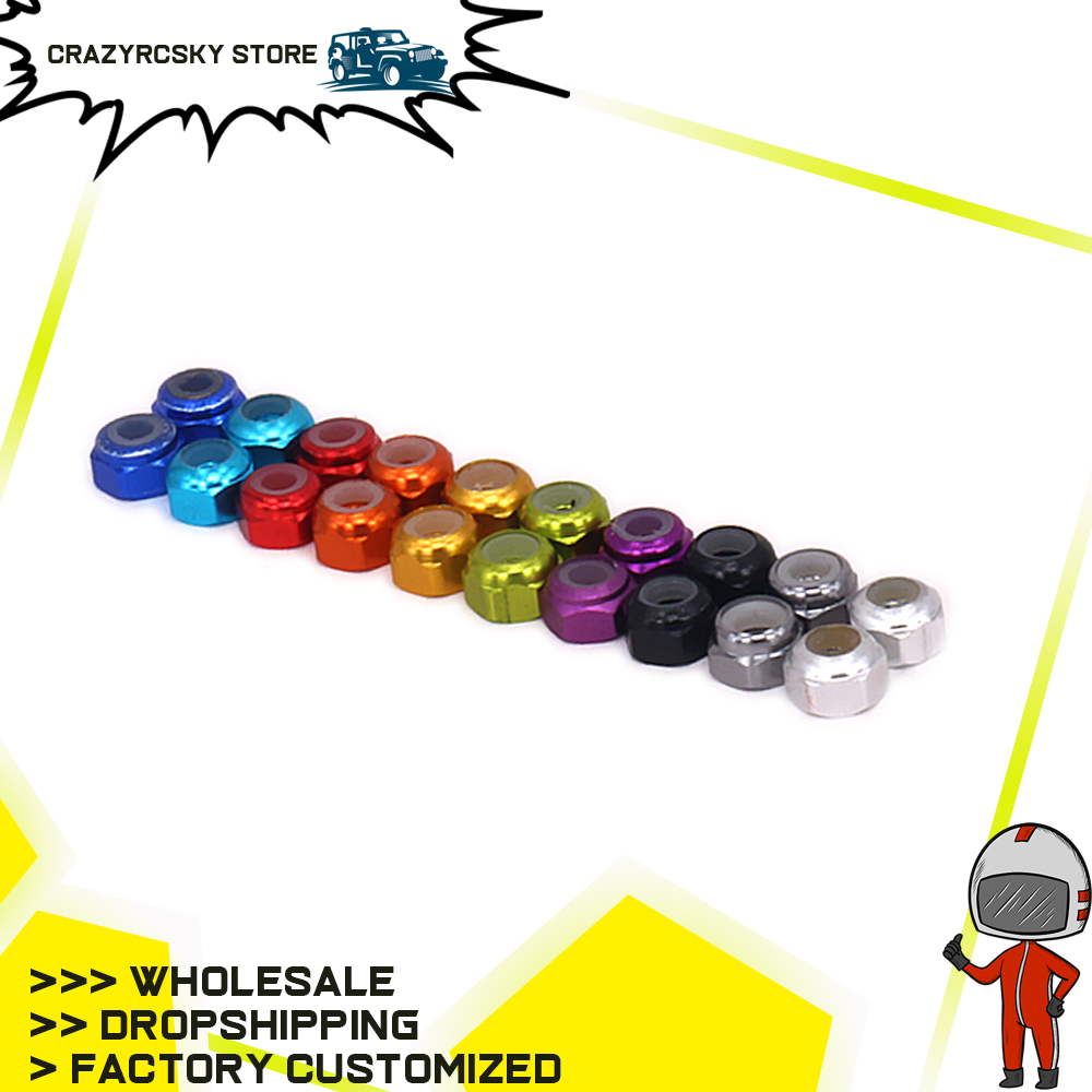 8pcs RCAWD Wheel Hex Lock Nut  - Rc Hobby Nut review and price