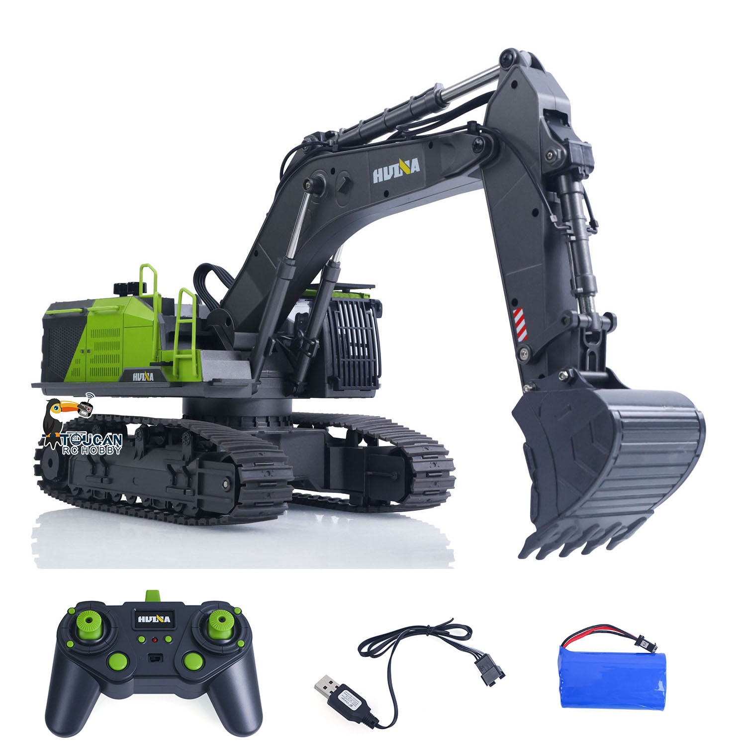 US Stock Toys HUINA 1/14 593 M - Rc Hobby Excavator review and price