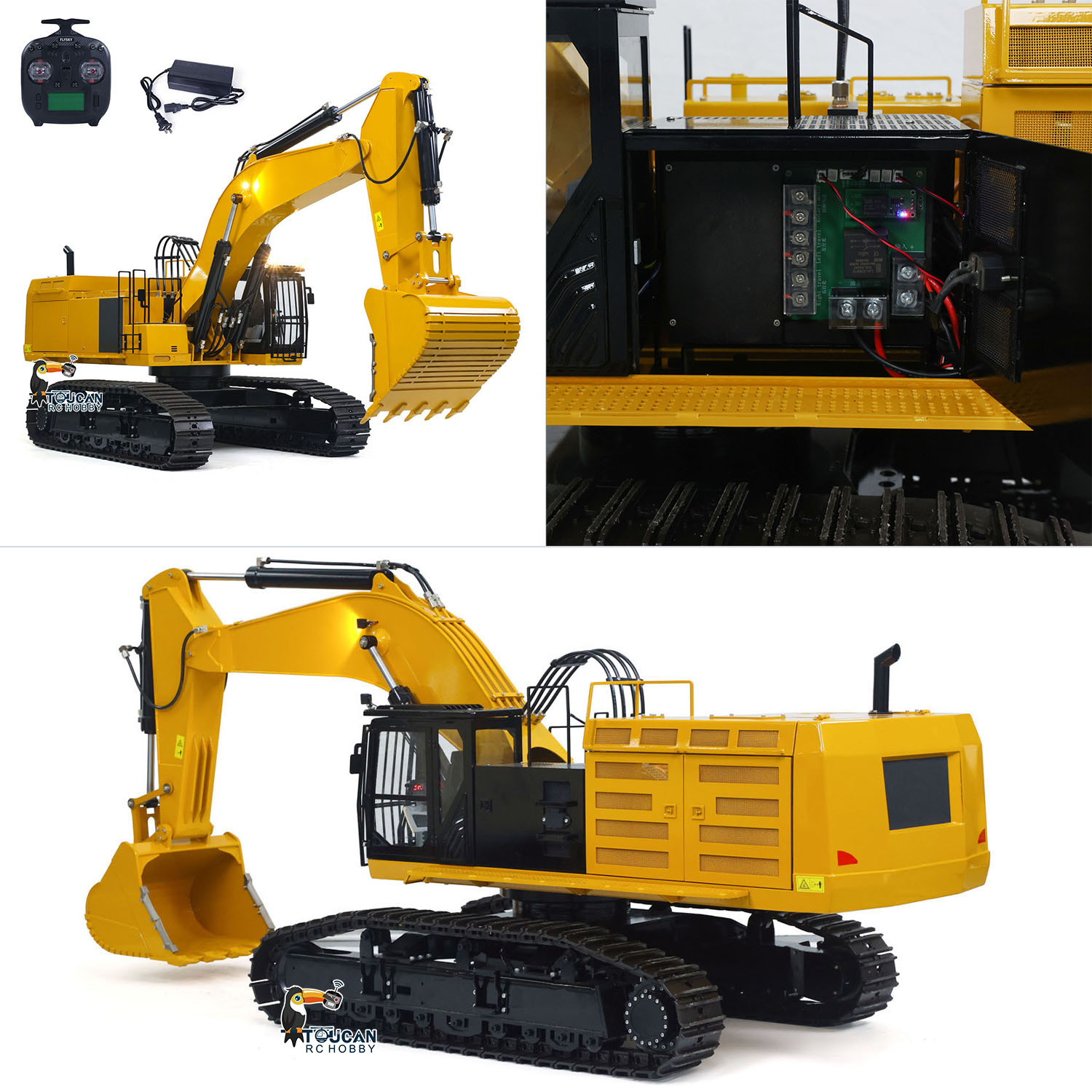 1/8 390F RC Metal Hydraulic Ex - Rc Hobby Excavator review and price