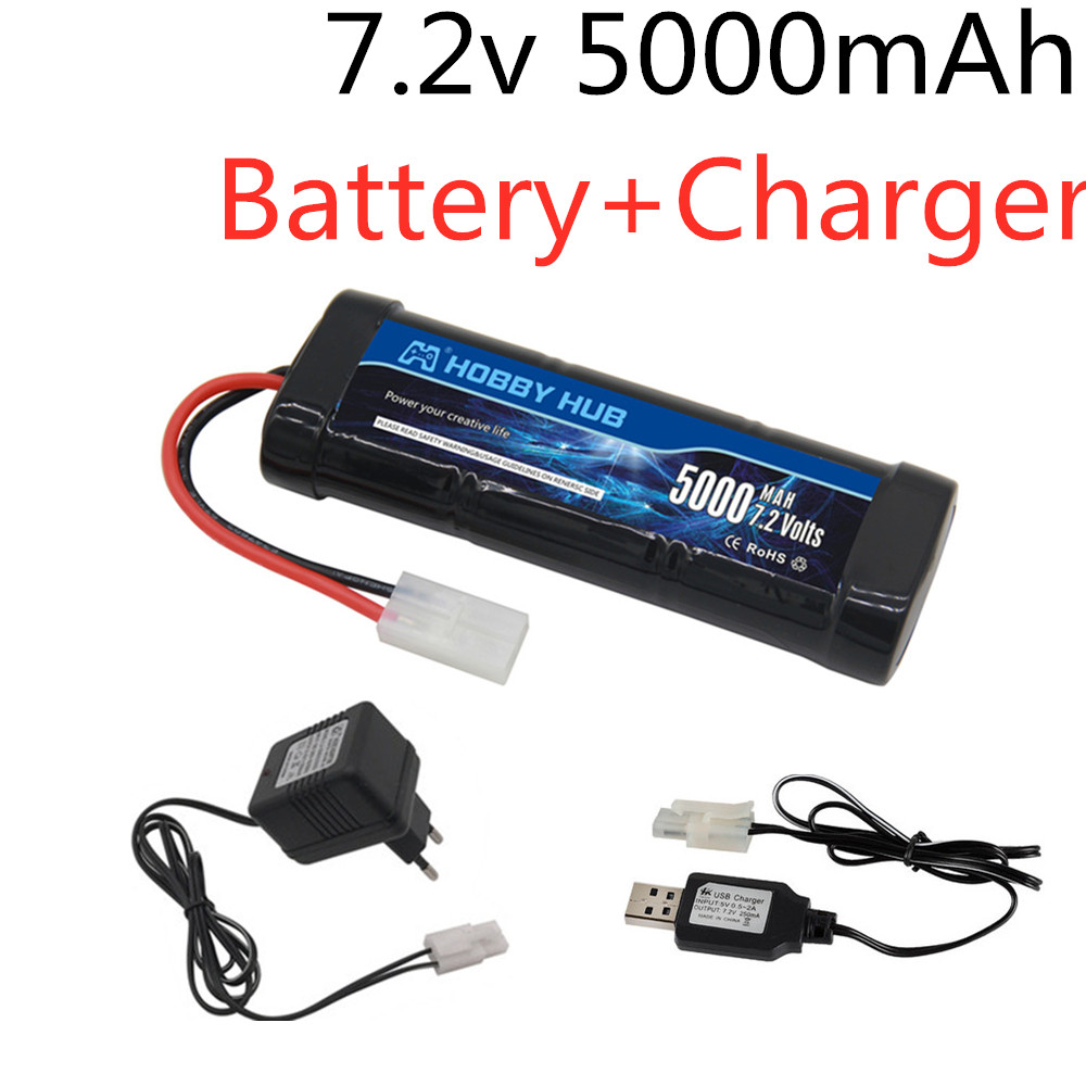 7.2V 5000mAh Ni-MH Battery Pac - Rc Hobby Usa review and price