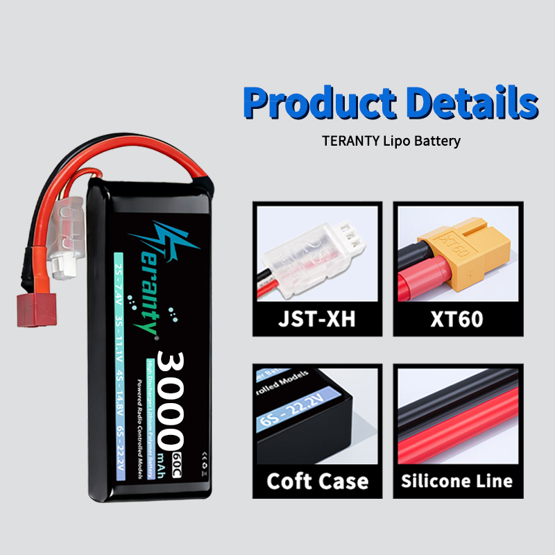 TERANTY 2S 3000mAh Lipo Batter - Rc Hobby Usa review and price