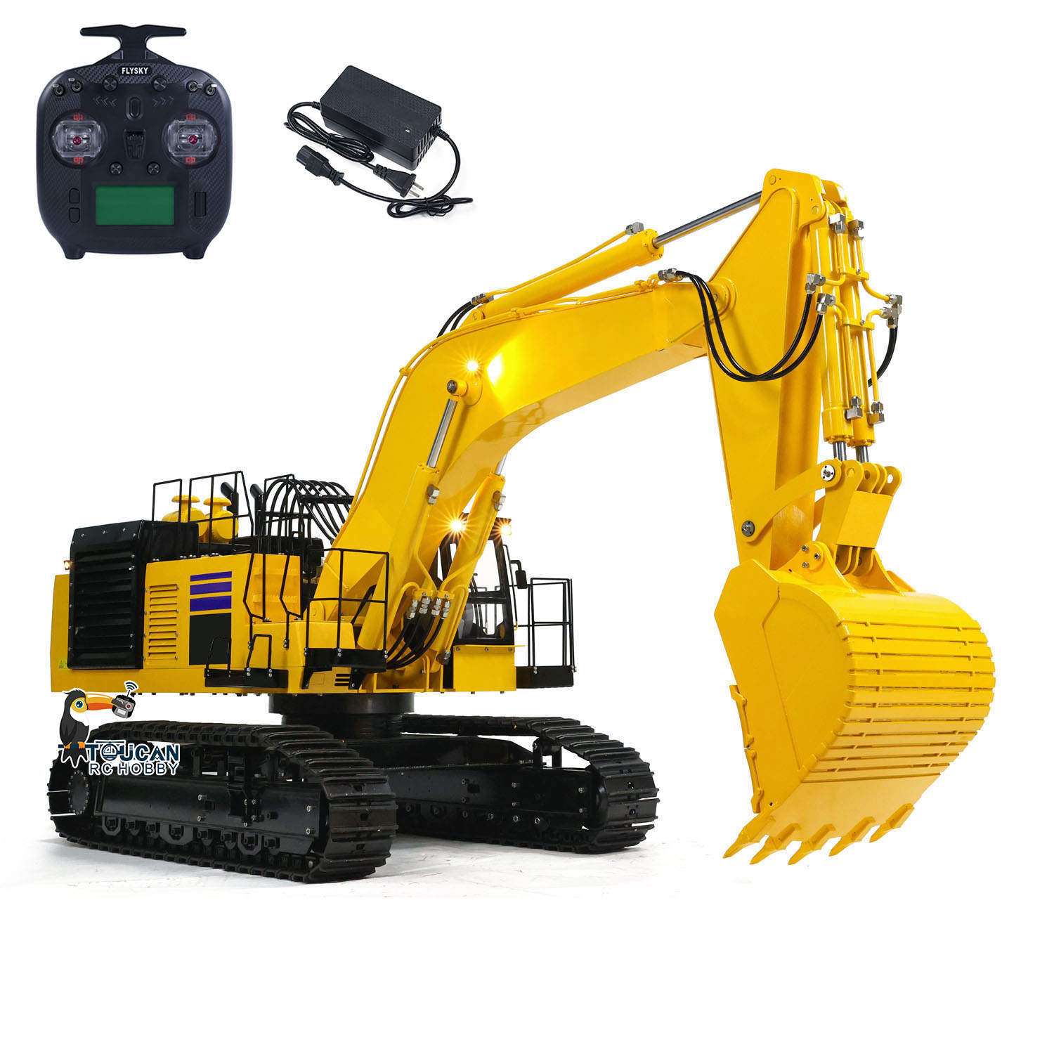 1/8 Scale RC Hydraulic Excavat - Rc Hobby Excavator review and price