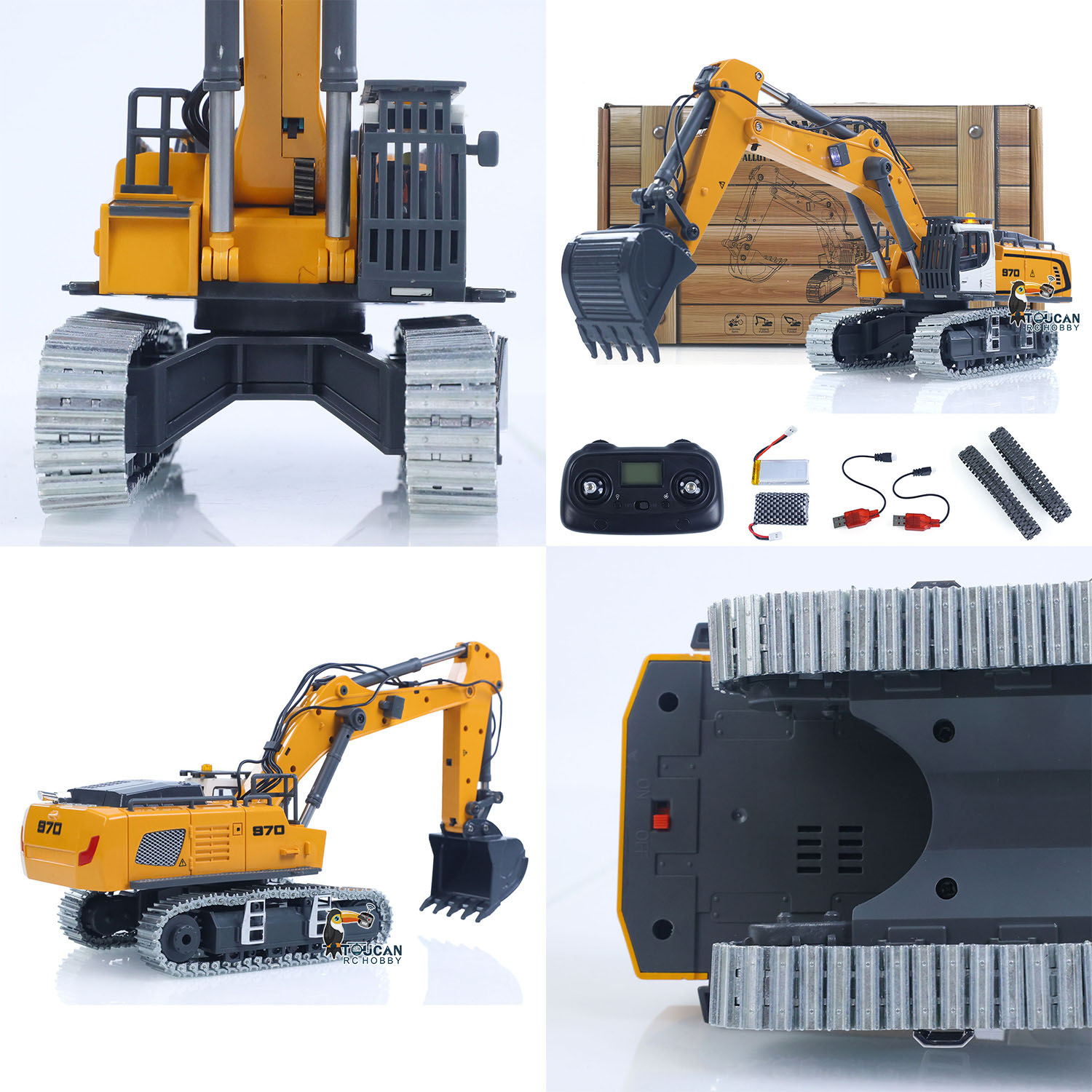 Gift Mini 1/50 RTR 970 RC Exca - Rc Hobby Excavator review and price