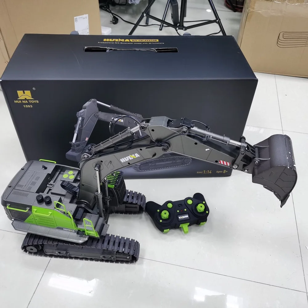 HUINA 1593 1/14 RC Excavator T - Rc Hobby Excavator review and price