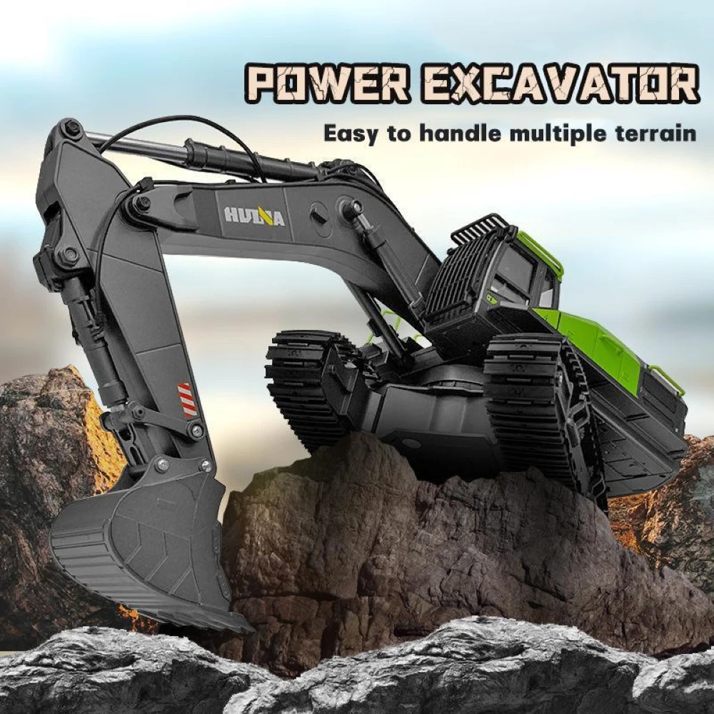 HUINA 1593 1/14 RC Excavator T - Rc Hobby Excavator review and price