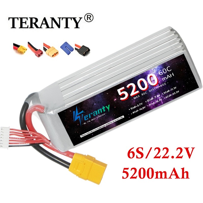 TERANTY 6S 5200mAh Lipo Batter - Rc Hobby Model review and price