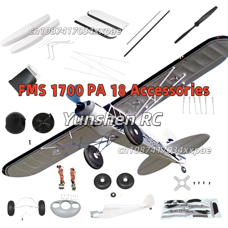 FMS RC Plane Decals For 1700mm - Rc Hobby Usa review and price