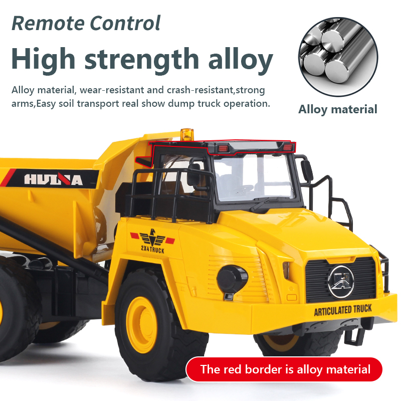 1/18 Rc Truck Dumper Huina 155 - Rc Hobby Excavator review and price