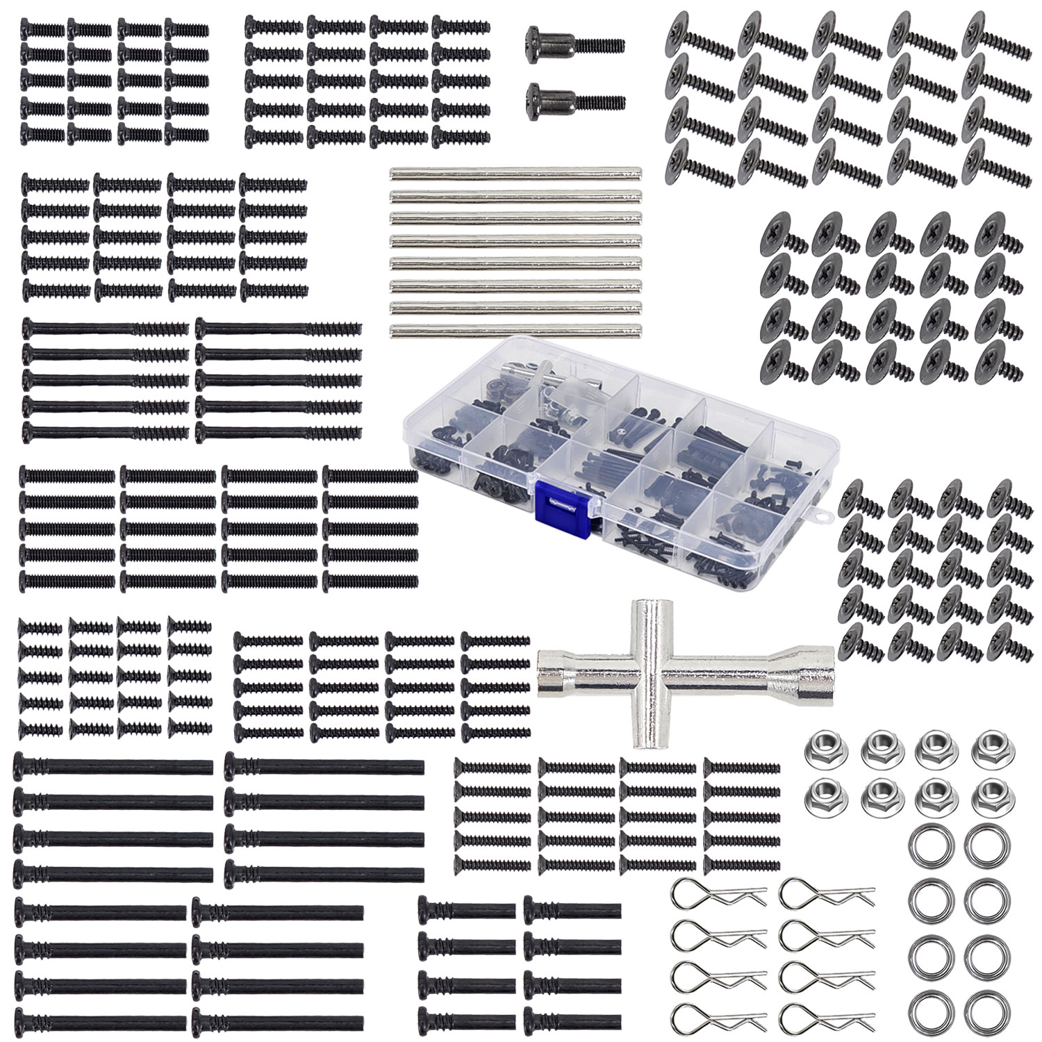 SCY 269-Piece RC Car Tool Kit  - Rc Hobby Nut review and price