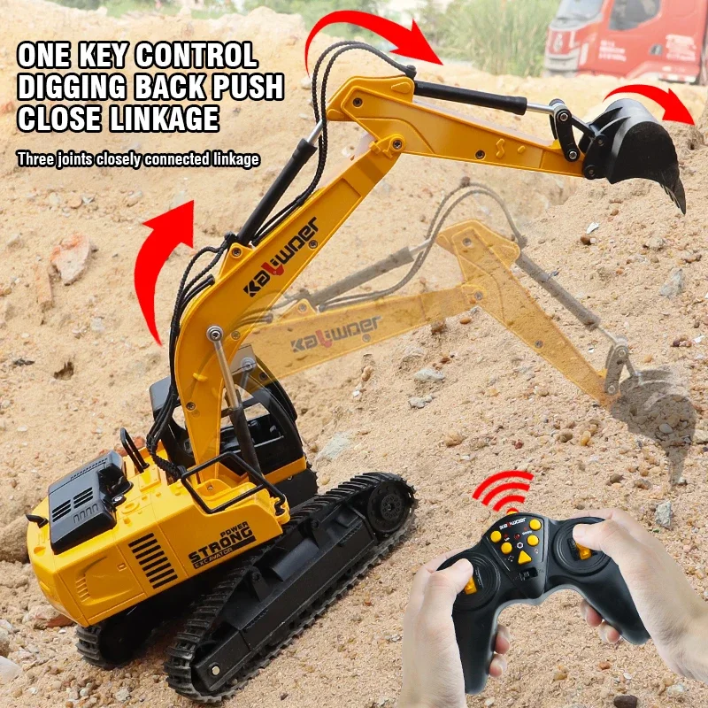 Huina Rc Excavator 1/24 9Ch Re - Rc Hobby Excavator review and price