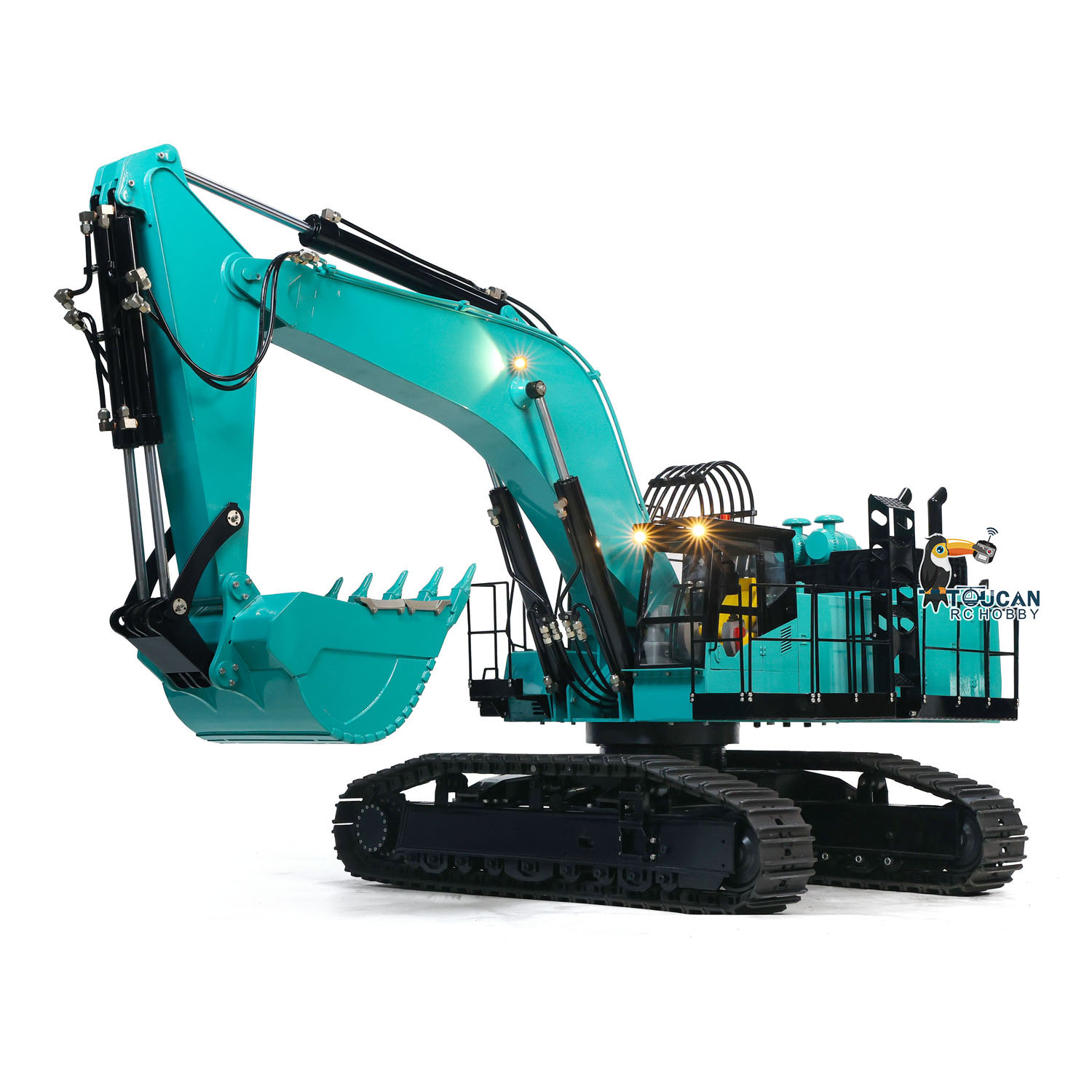 1/8 Scale PC1250 RC Hydraulic  - Rc Hobby Excavator review and price