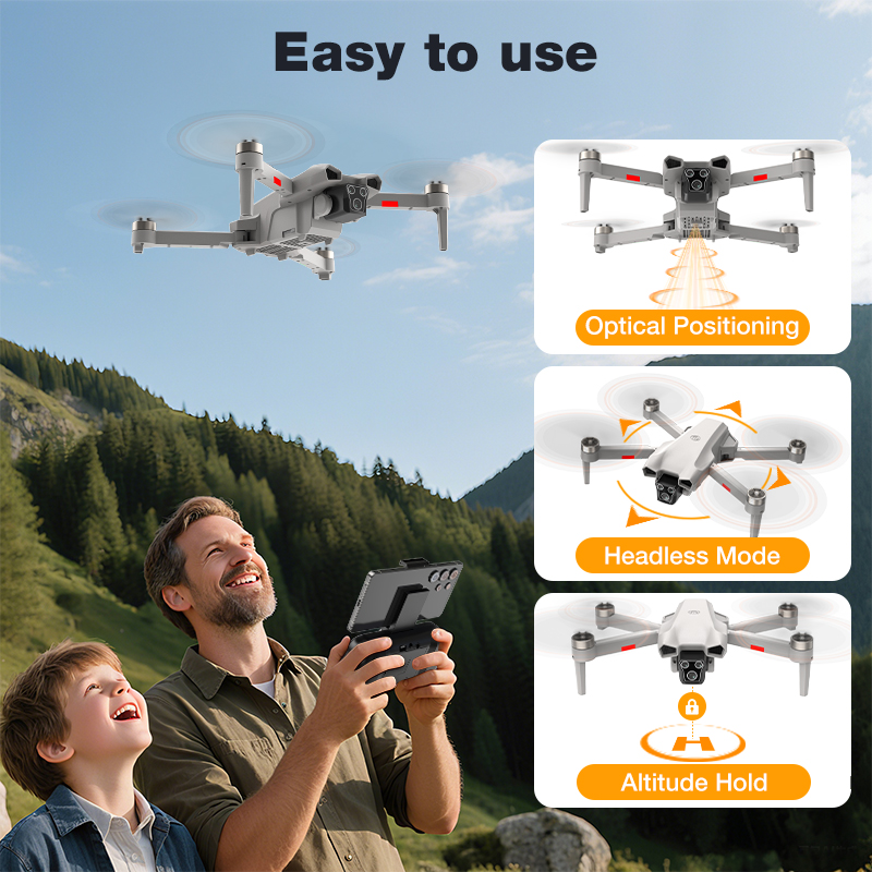 NEW Hot L017 Pro Drone Brushle - Rc Hobby Wire review and price